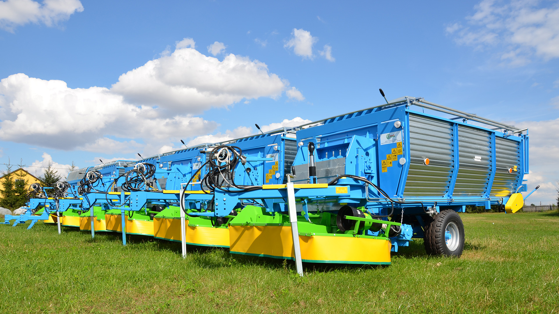 põllumajandustehnika, küngasvaia laotur, söödalõikur Poola